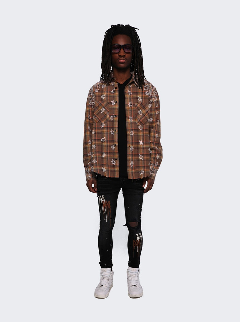 AMIRI Classic Stencil Jean Aged Black outlook