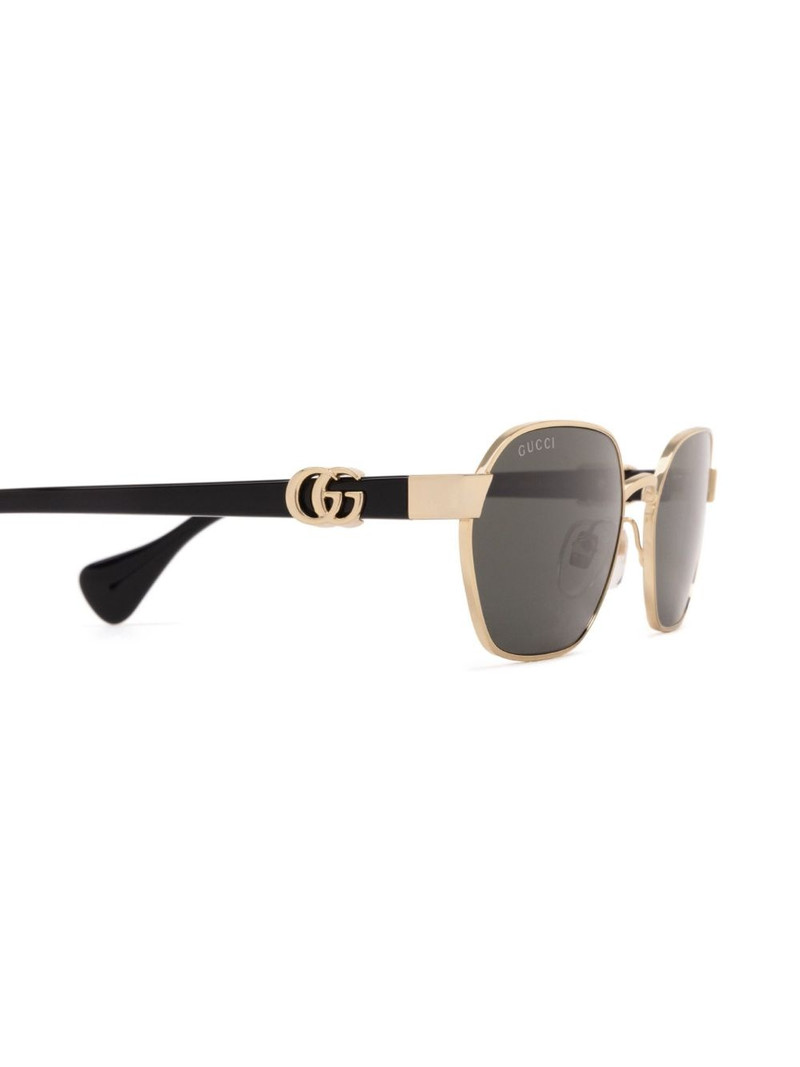 Mini Running oval-frame sunglasses 3