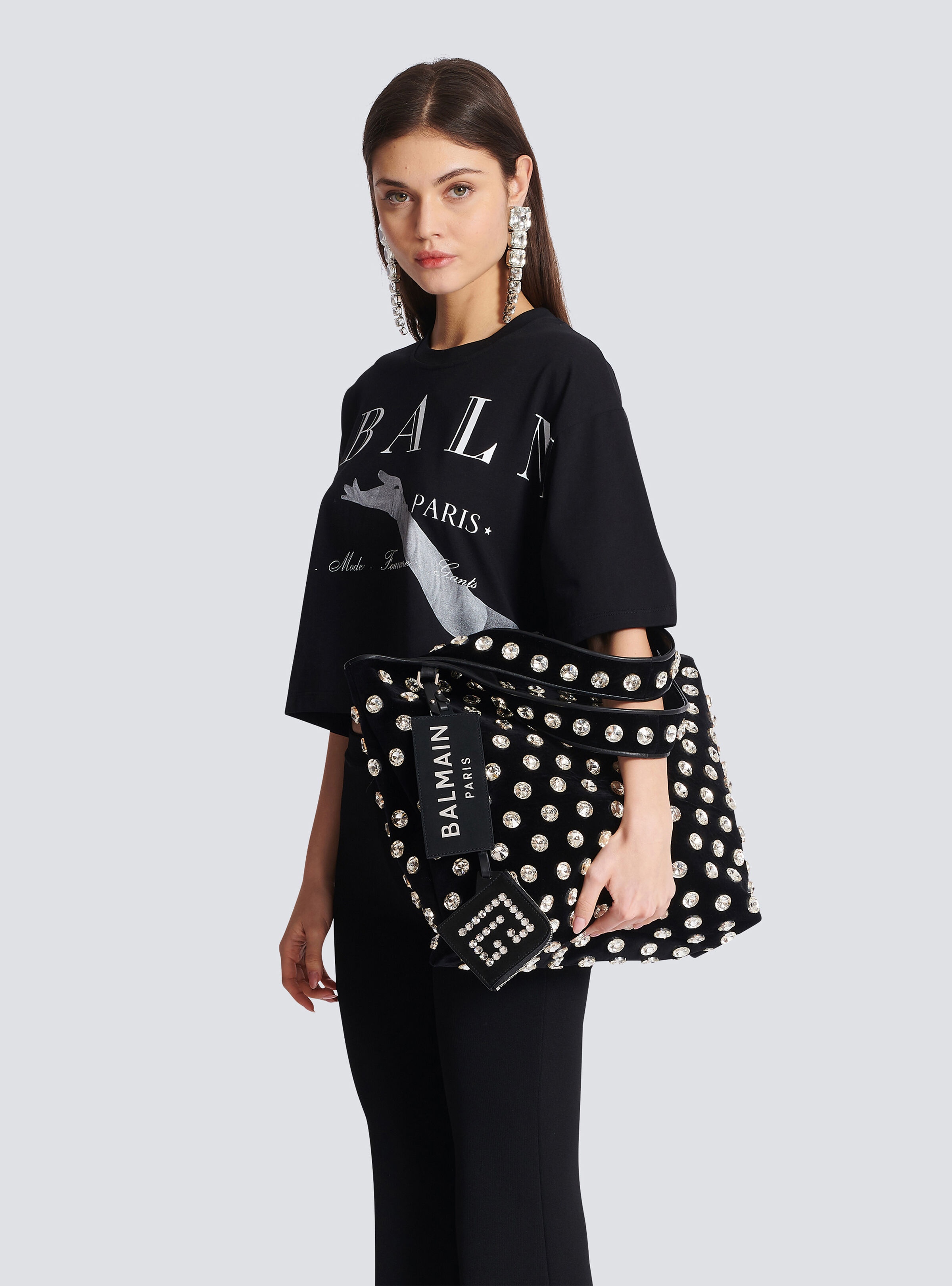 Velvet and crystal Grocery Bag - 2