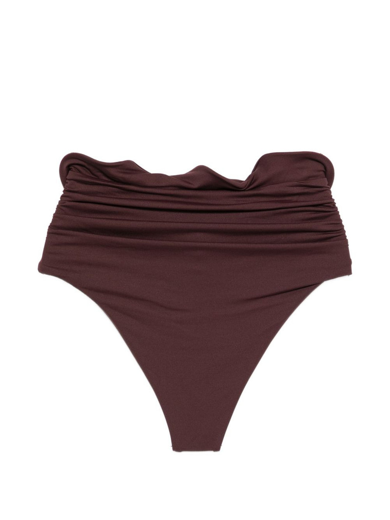 MAGDA BUTRYM ruffle flower-detail bikini bottom outlook