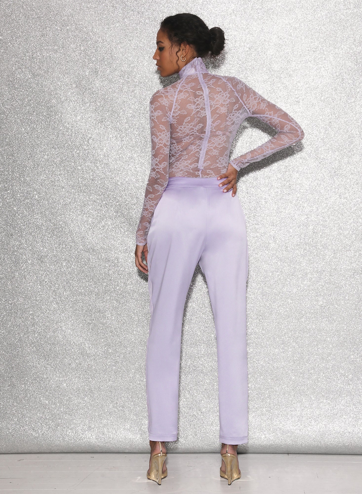 Pleated Tuxedo Pant - 6