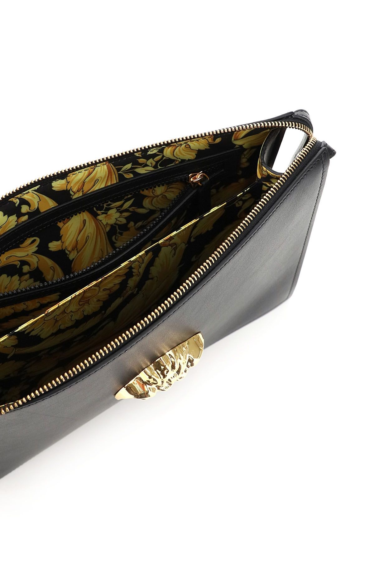 LA MEDUSA LEATHER CLUTCH - 4