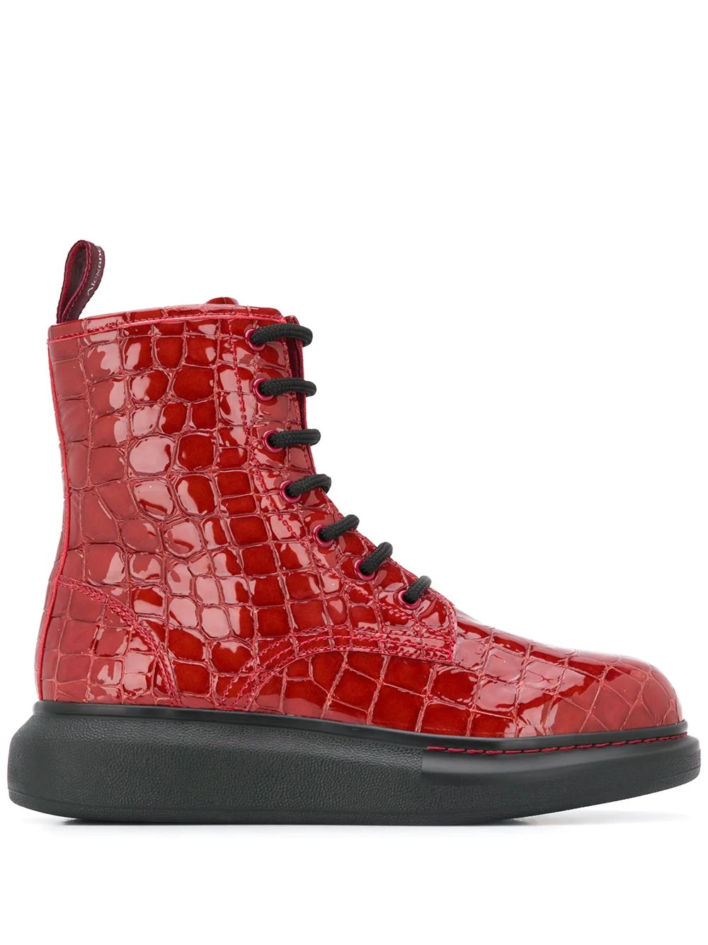 Hybrid lace-up boots - 1