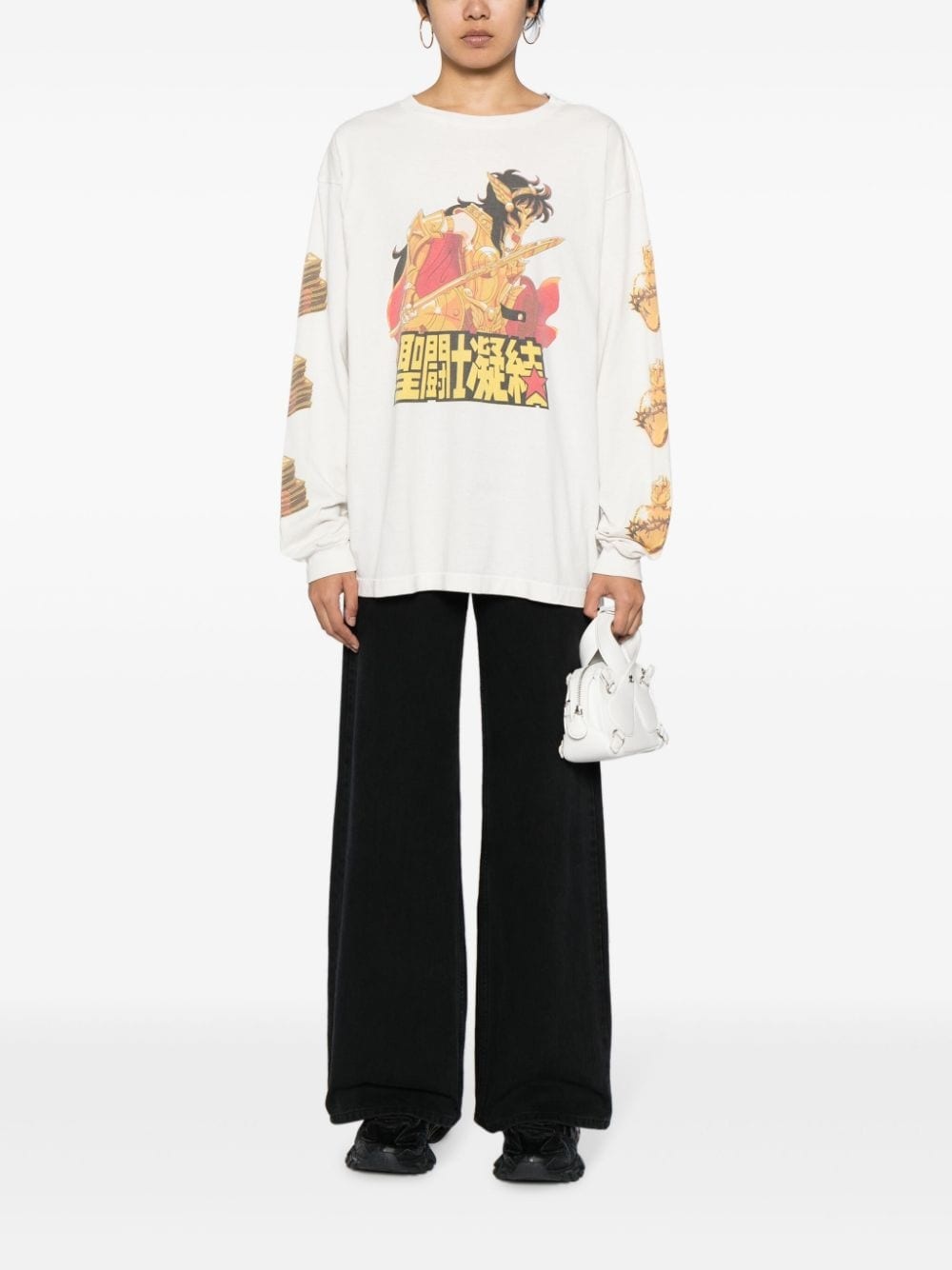 x CLOT graphic-print cotton T-shirt - 3
