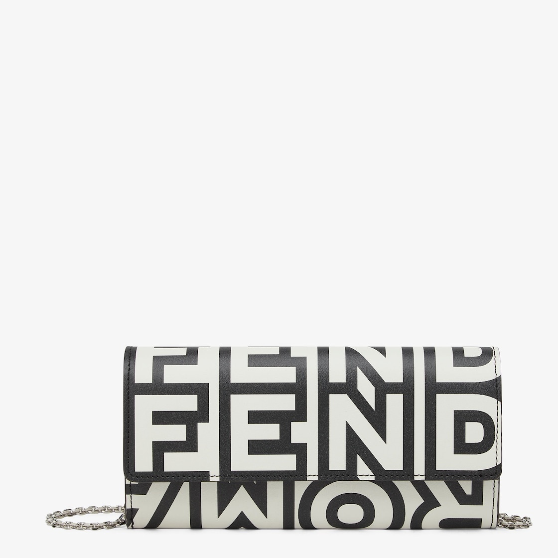 Two-tone nappa leather Fendi Roma Capsule wallet - 1