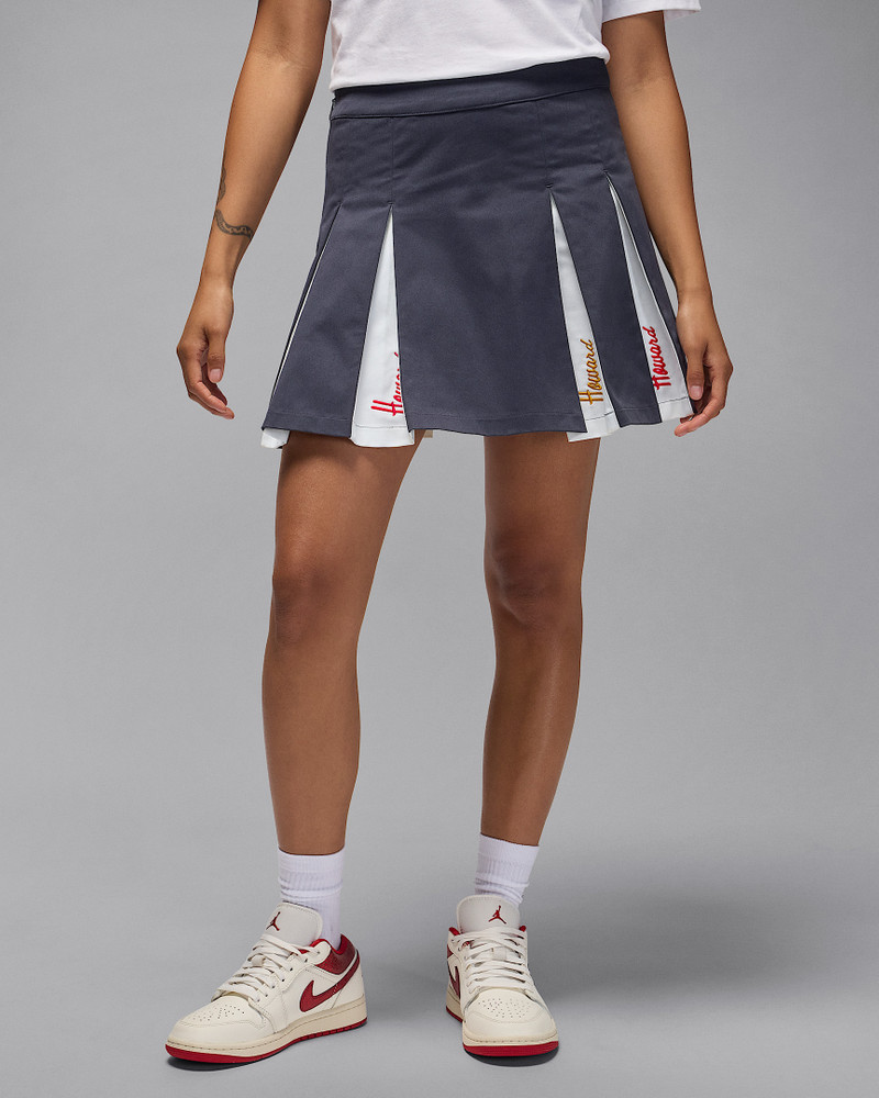 Jordan x Howard University Women's Pleated Skirt 1