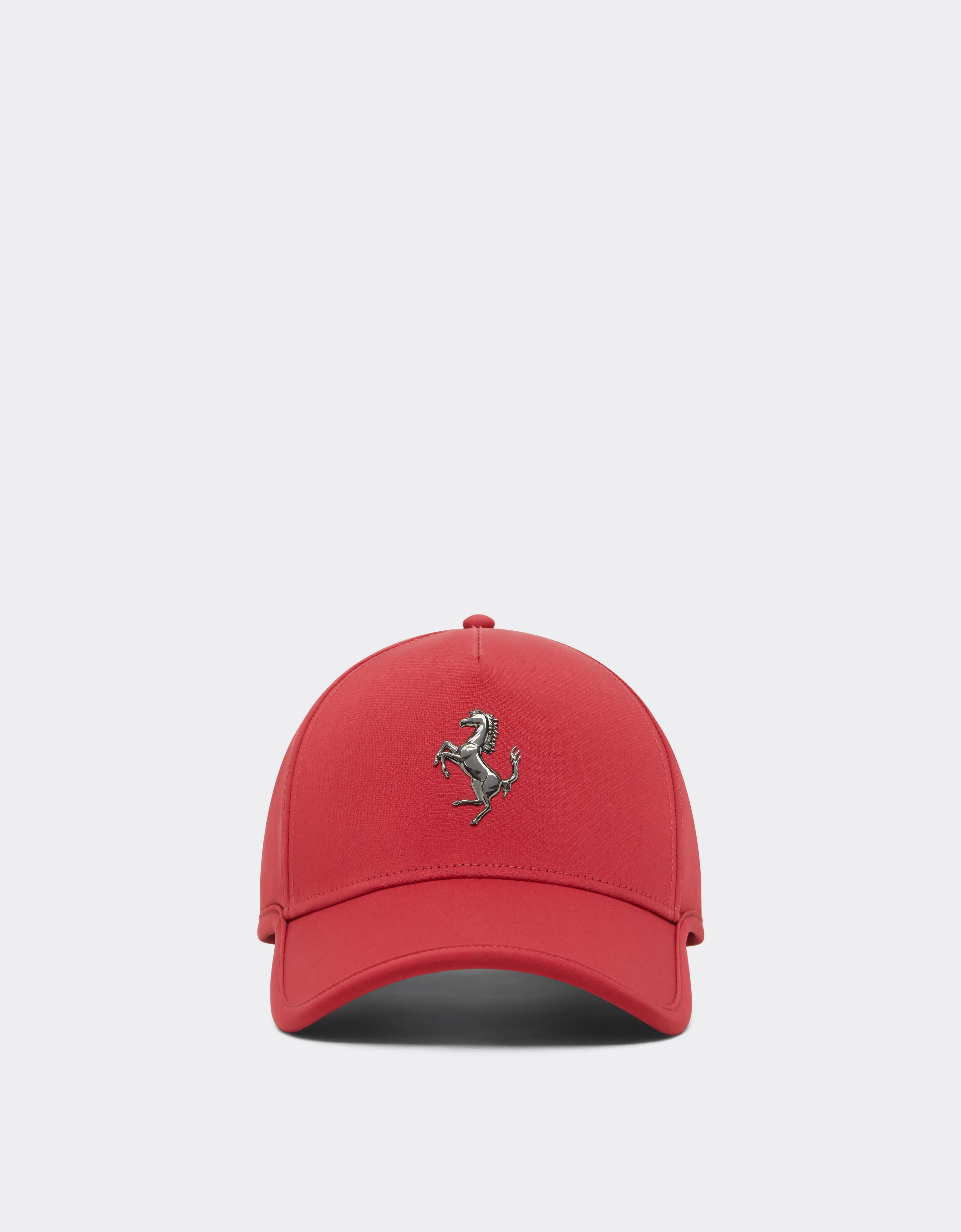 Baseball cap with metal Prancing Horse - 1