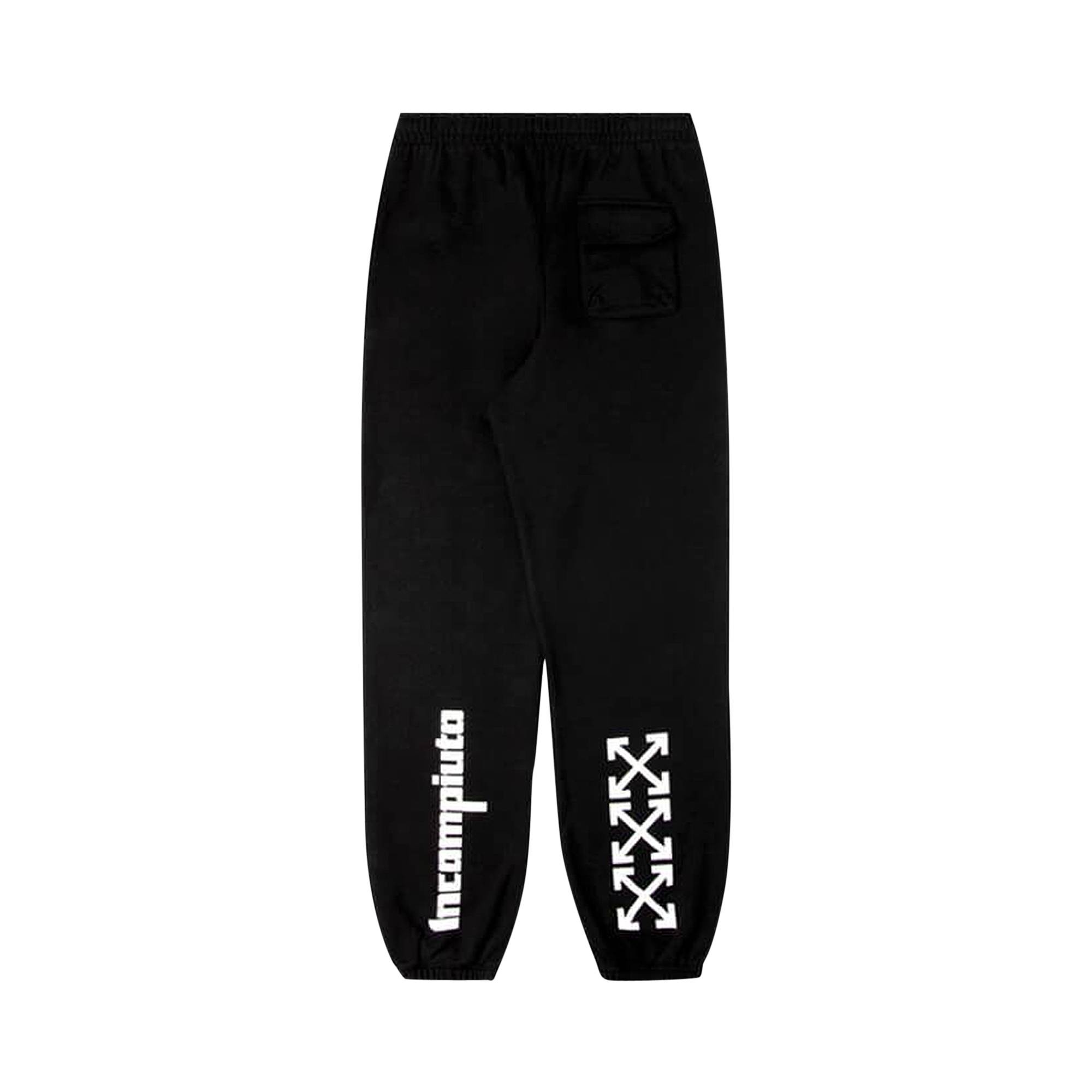 Off-White Mariana De S Slim Sweatpant 'Black / Multicolor' - 2