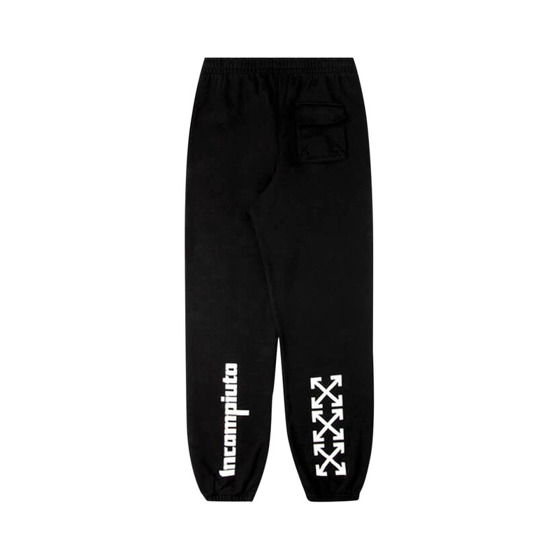 Off-White Off-White Mariana De S Slim Sweatpant 'Black / Multicolor' outlook
