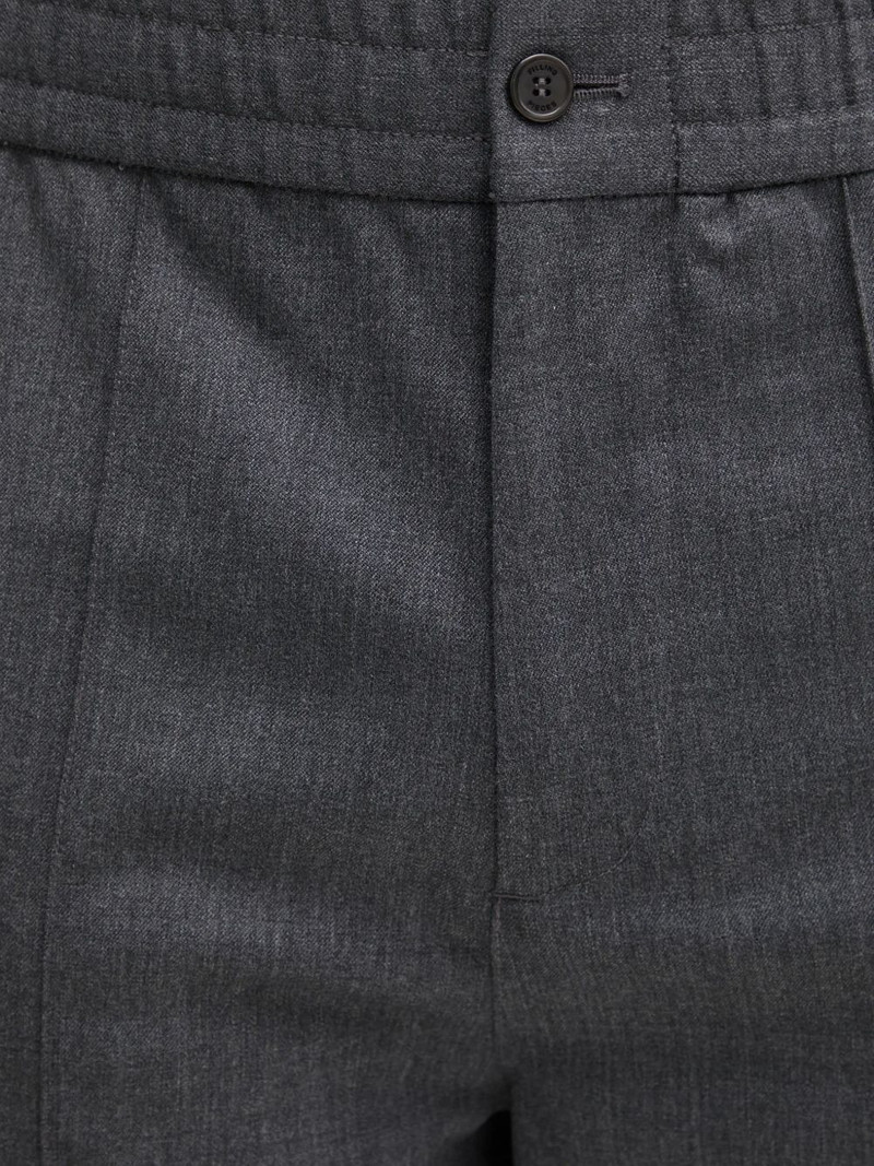 elasticated-waistband trousers 5