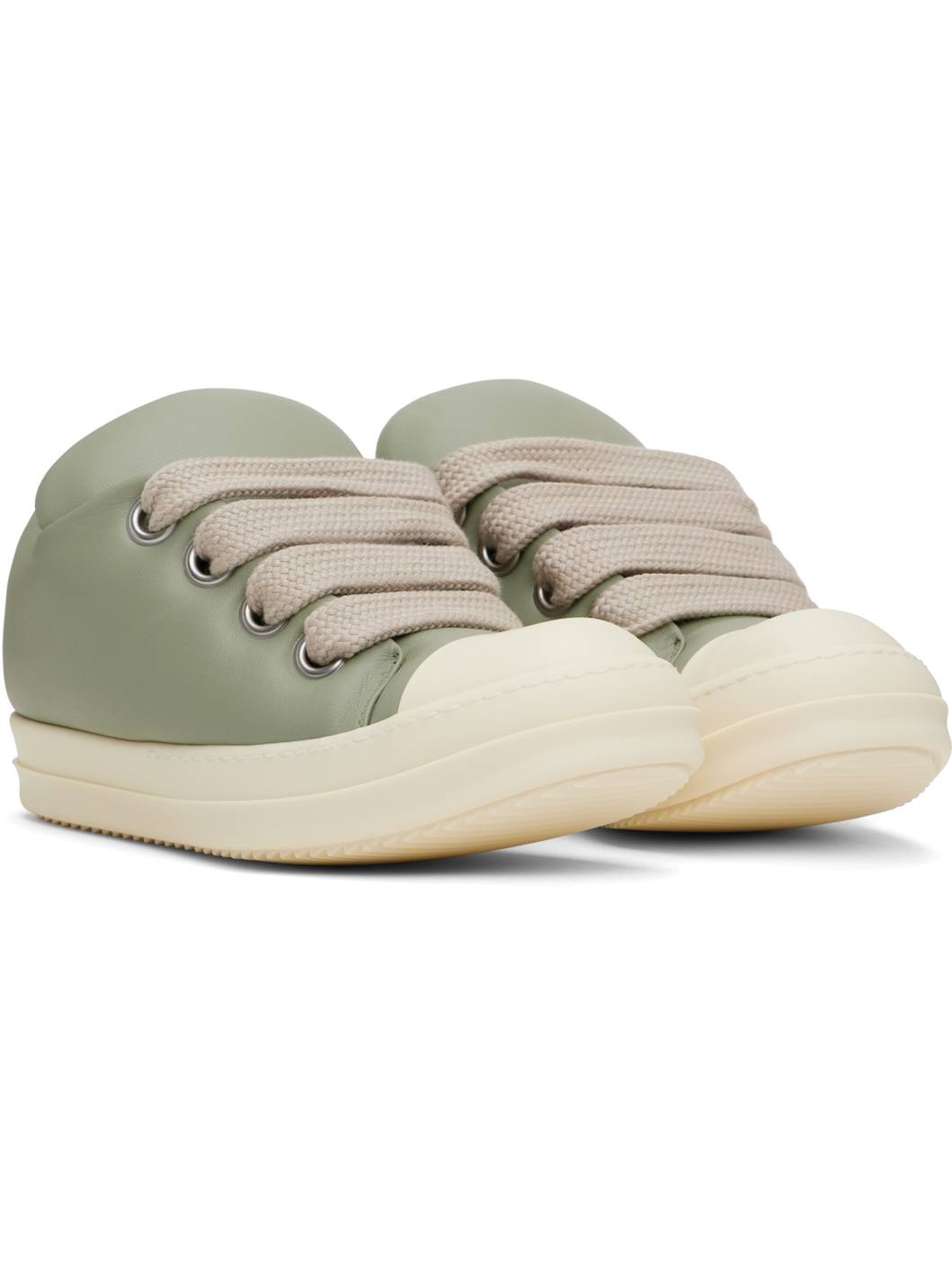 Green Hollywood Jumbolace Sneakers - 4