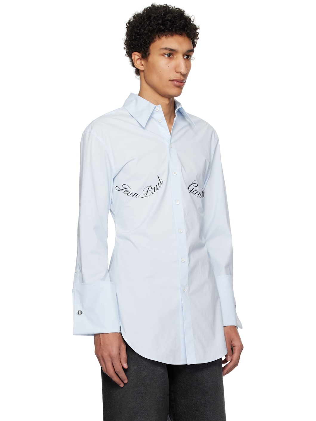 Blue 'The Jean Paul Gaultier Print' Shirt - 2