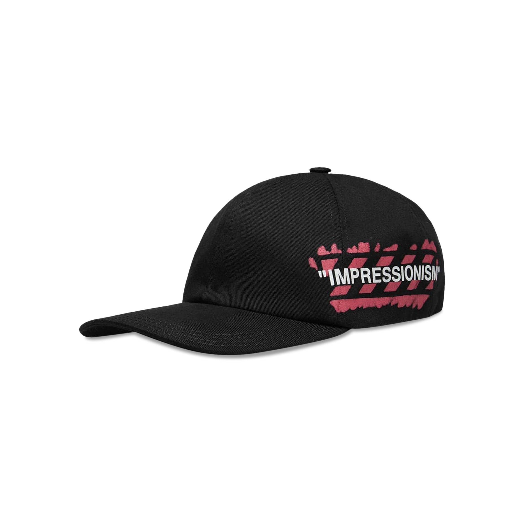 Off-White Stencil Baseball Cap 'Fuchsia' - 1