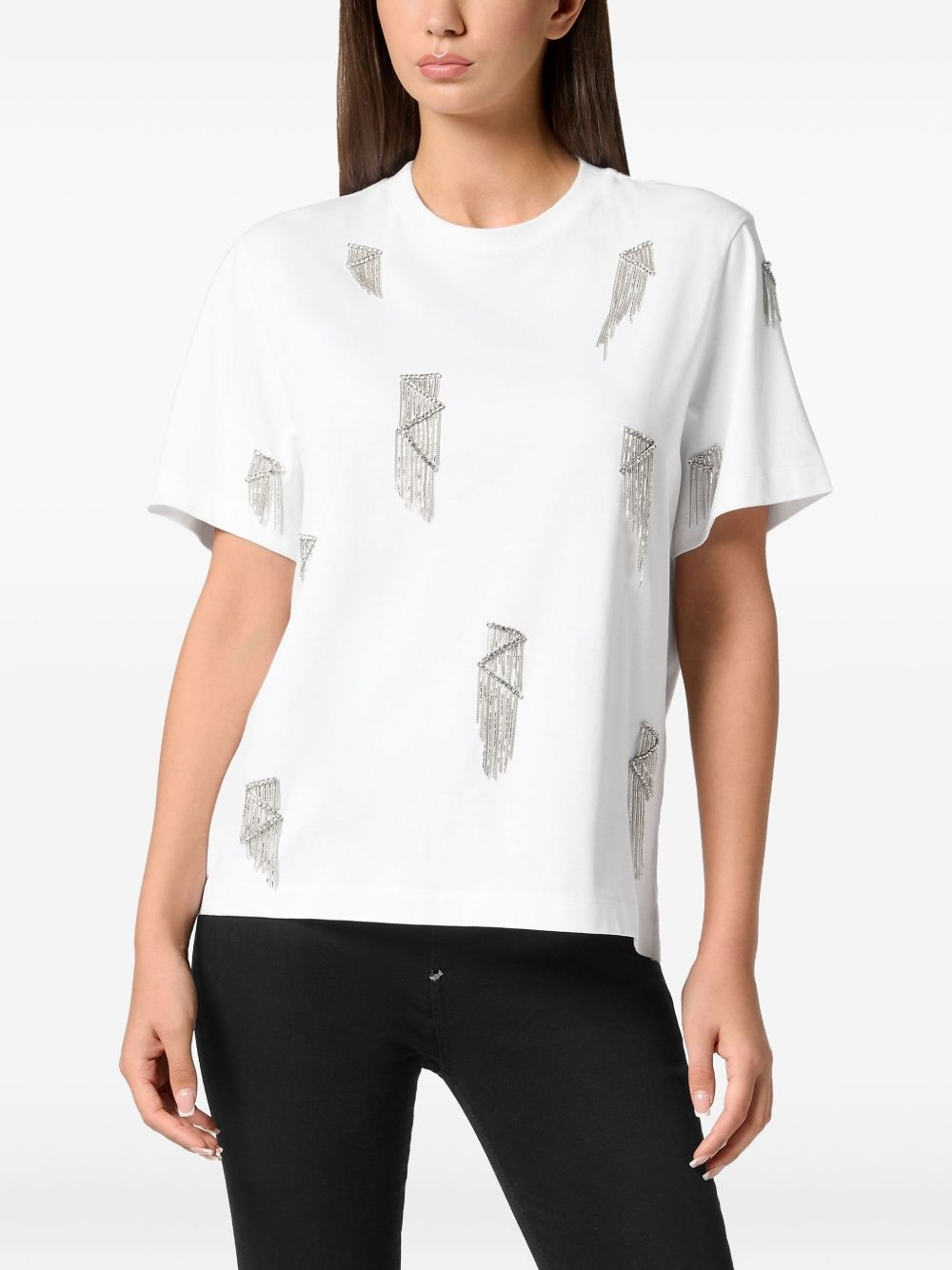 fringed t-shirt - 3