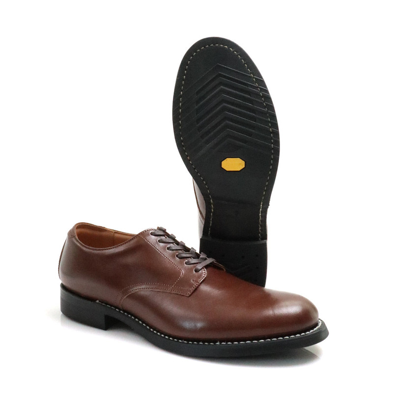 THE FLAT HEAD FN-FB-102 Horsehide Serviceman Shoes Brown outlook