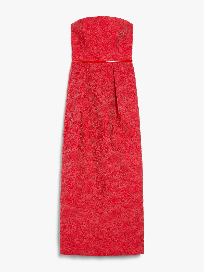 MANTO Cloqué bustier dress - 1