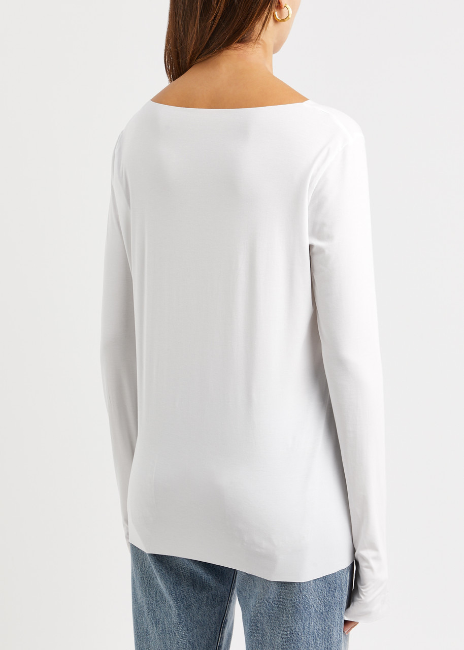 Aurora Pure stretch-jersey top - 3