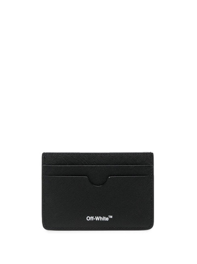 Off-White Binder Diag leather cardholder outlook