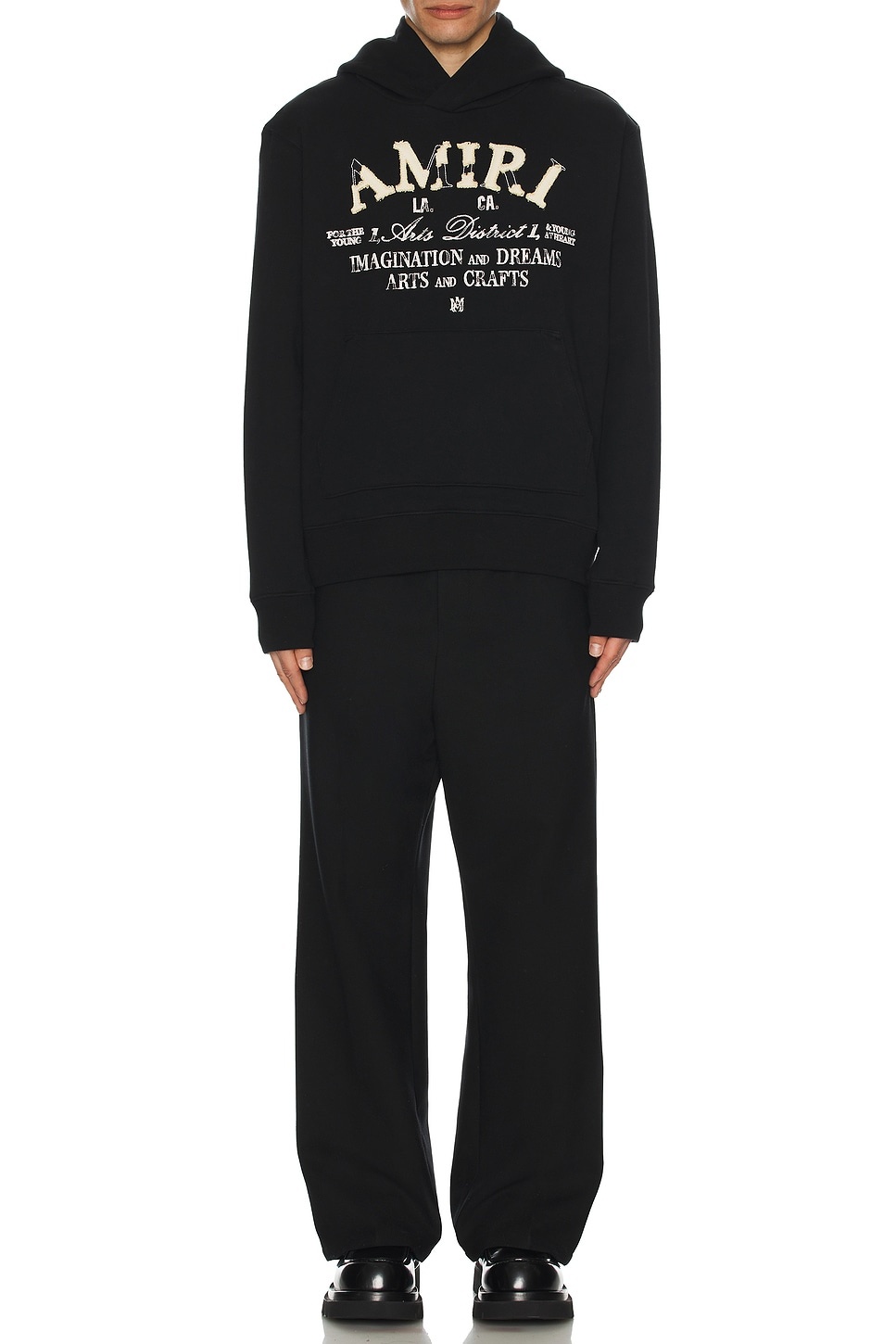 【AMIRI】ディストレスト アーツ ディストリクト フーディー AMIRI】ディストレスト アーツ ディストリクト フーディー