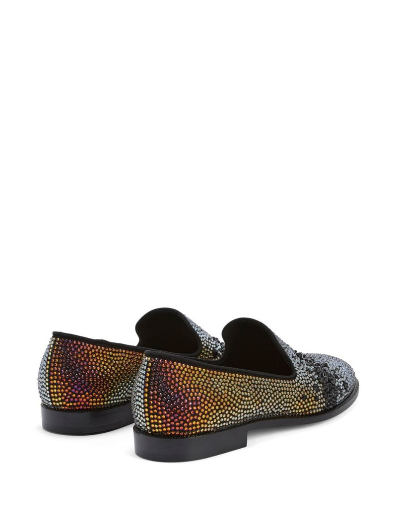 Marthinique crystal-embellished loafers 3