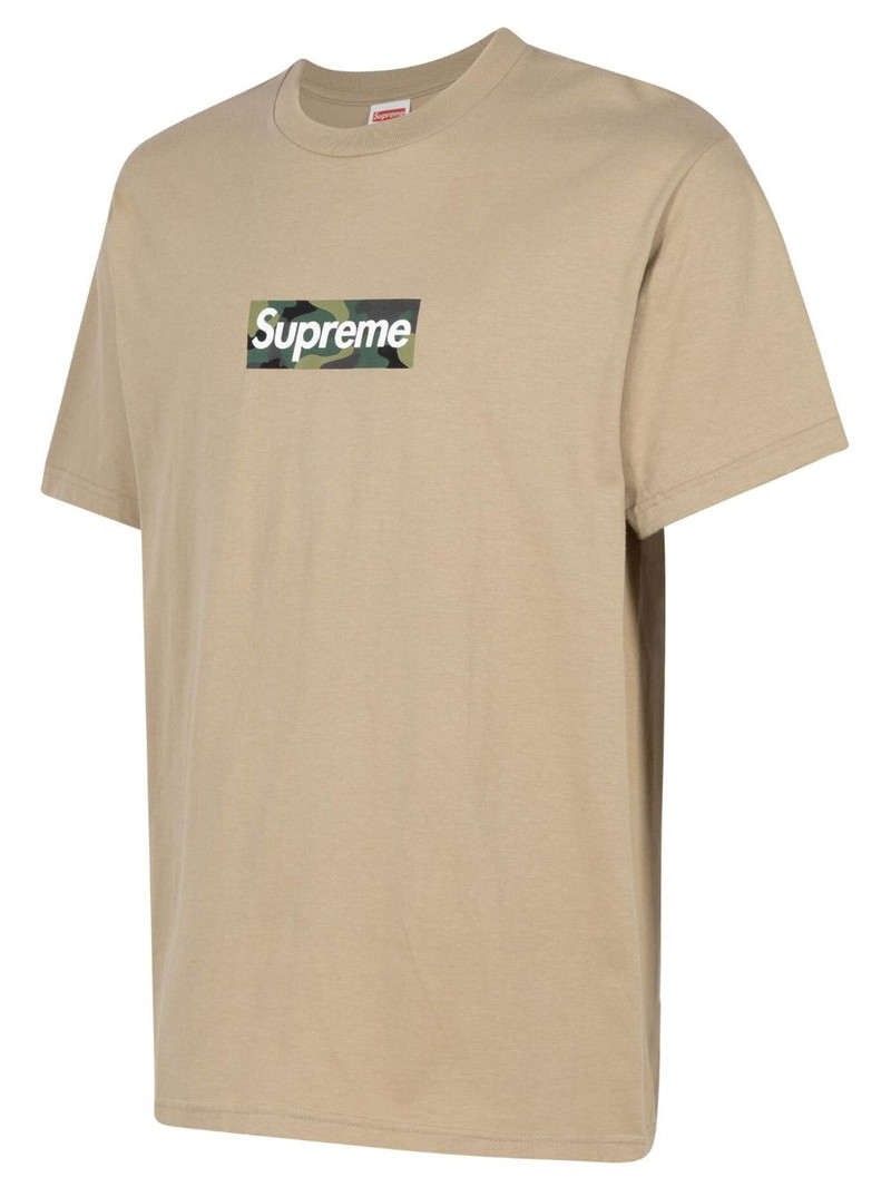 Supreme box logo cotton T-shirt outlook