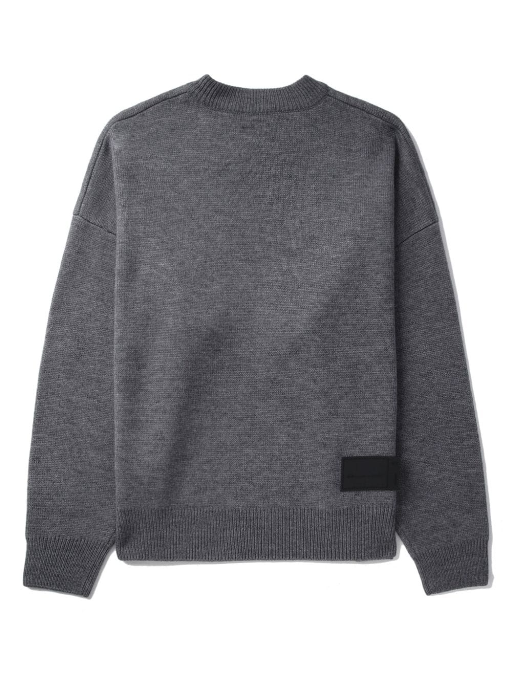 logo-intarsia jumper - 6