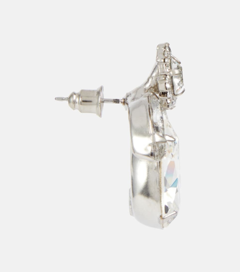 Jennifer Behr Edith crystal-embellished earrings outlook