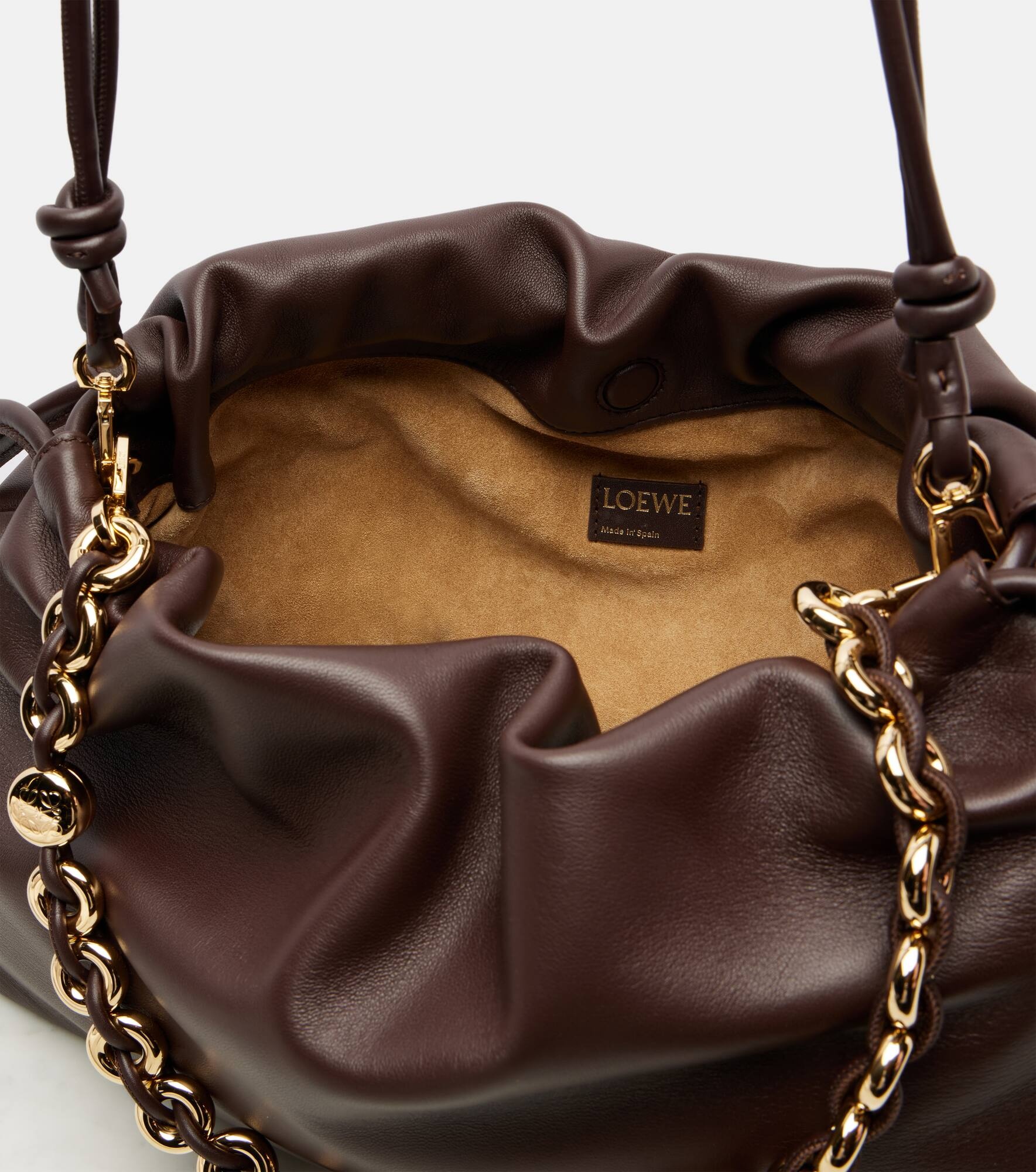 Flamenco Large leather shoulder bag - 3
