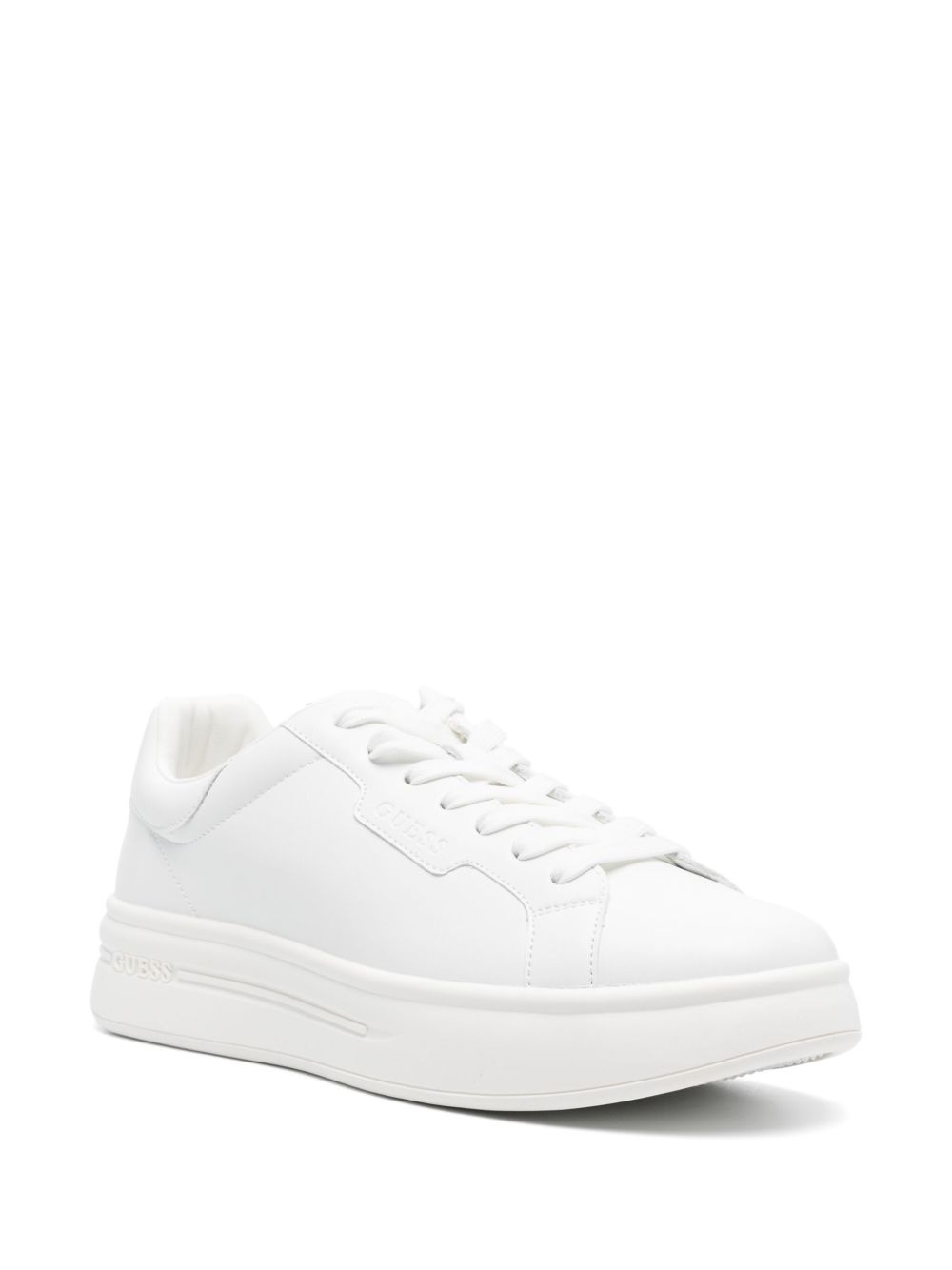 logo-debossed sneakers - 2