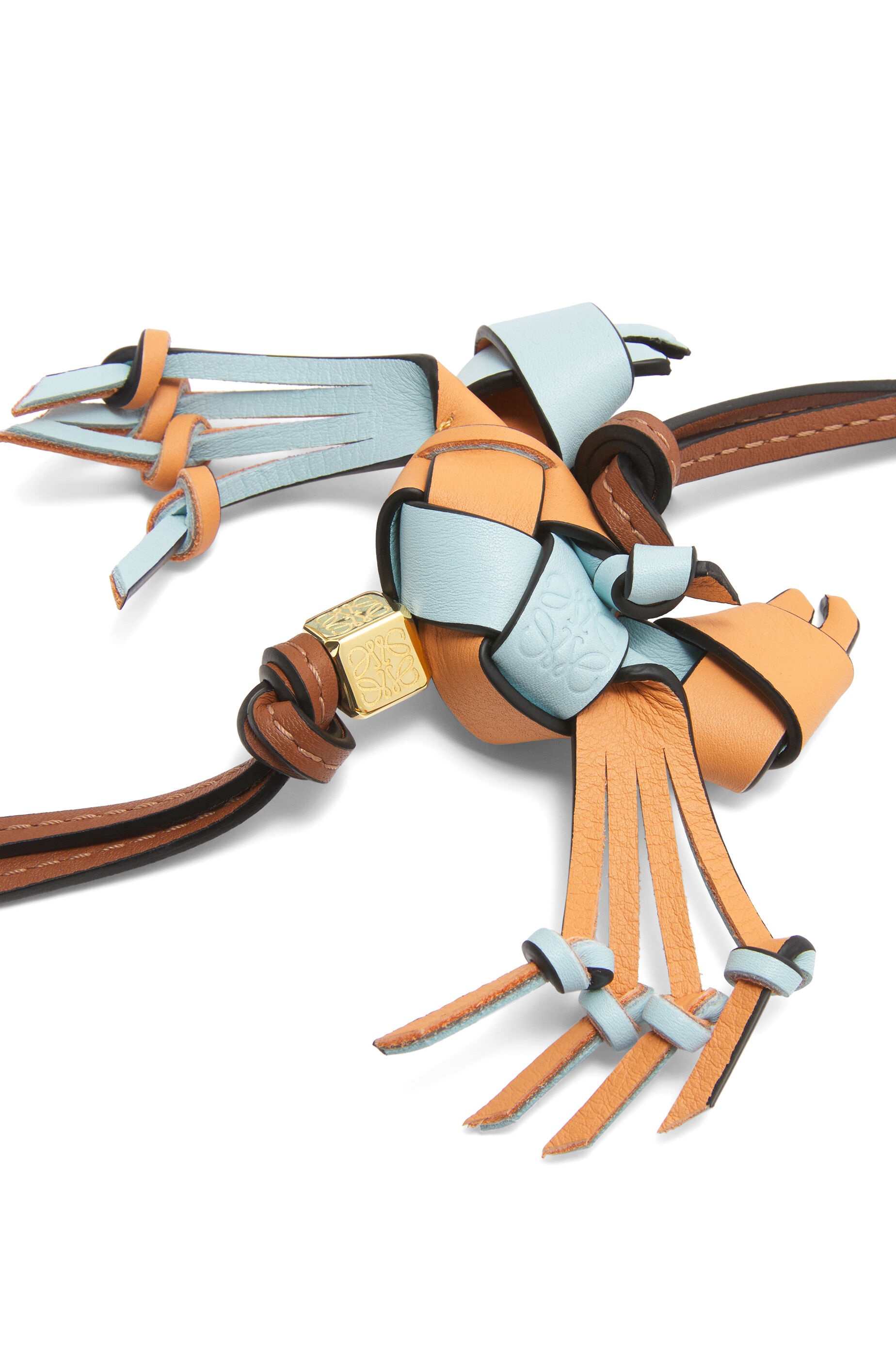 Crab charm in calfskin - 2