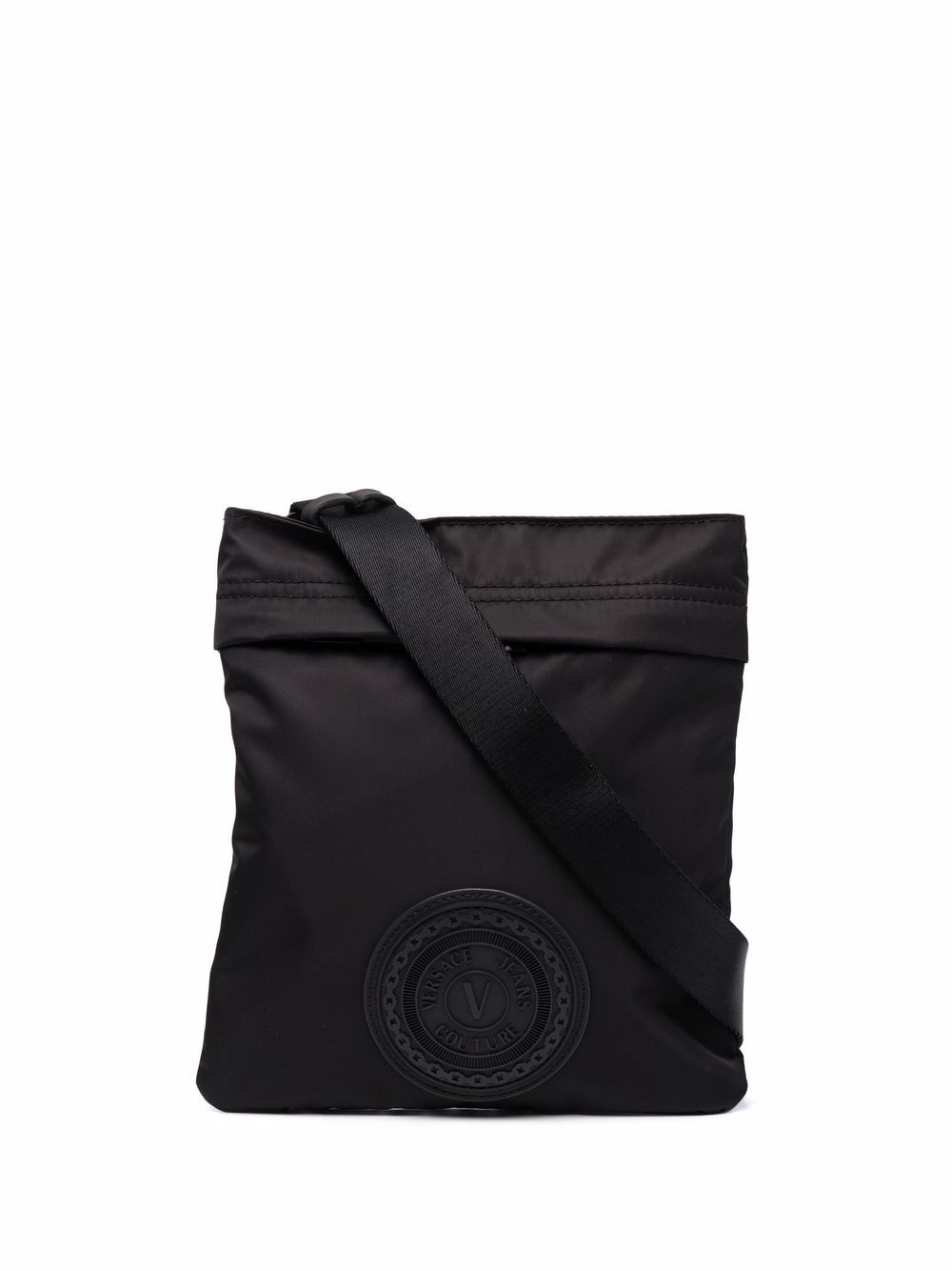 logo-patch messenger bag - 1