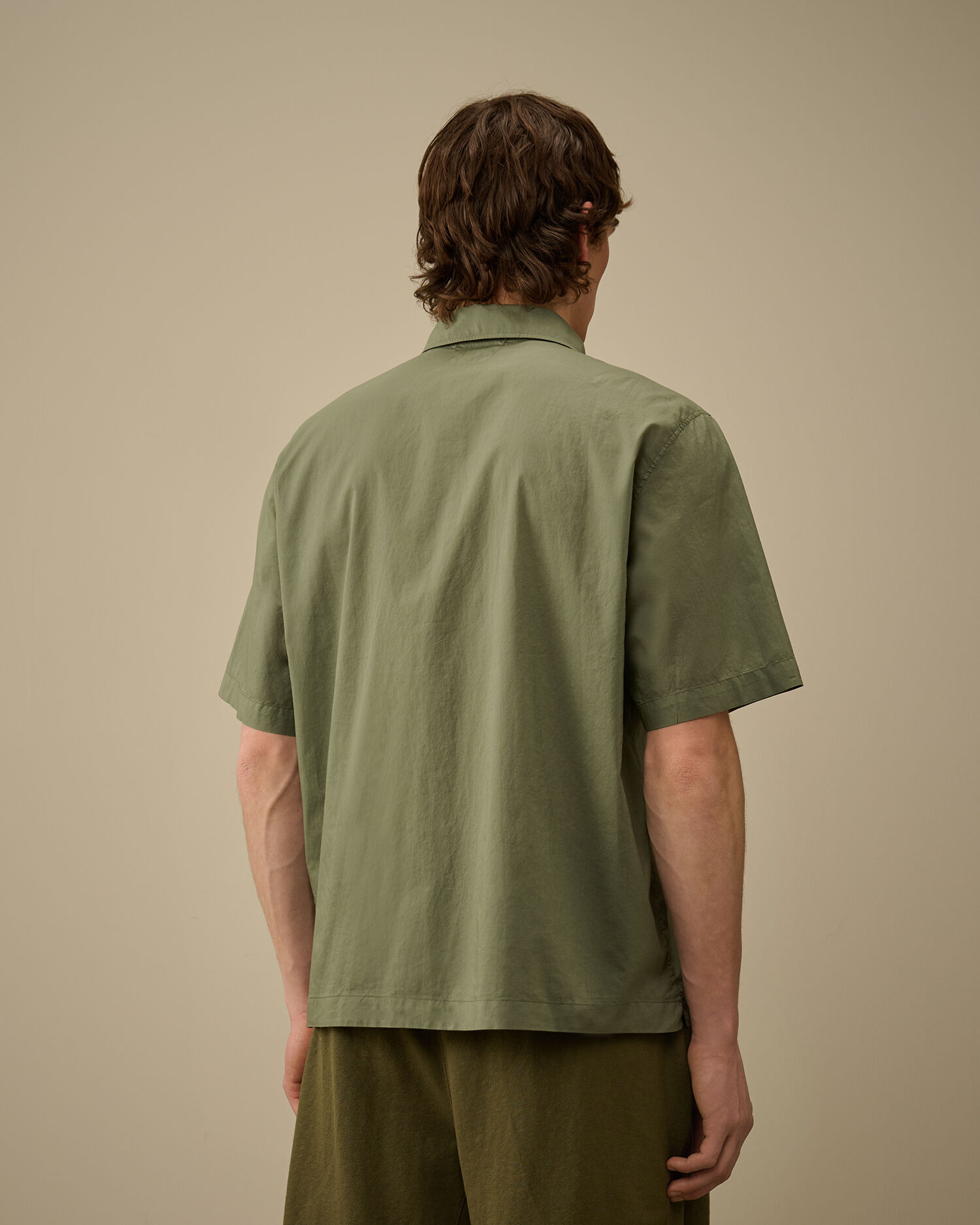Light Mussola Boxy Short Sleeve Shirt - 4