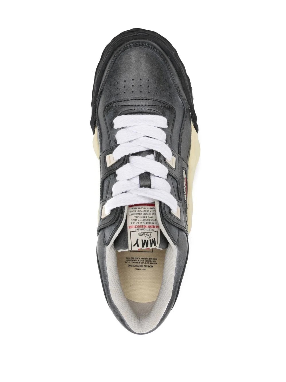 Parker low-top leather sneakers - 4