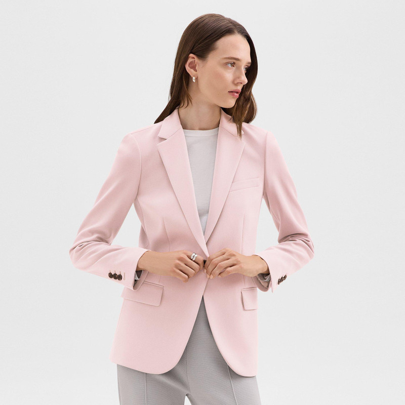 Staple Blazer in Admiral Crepe 3