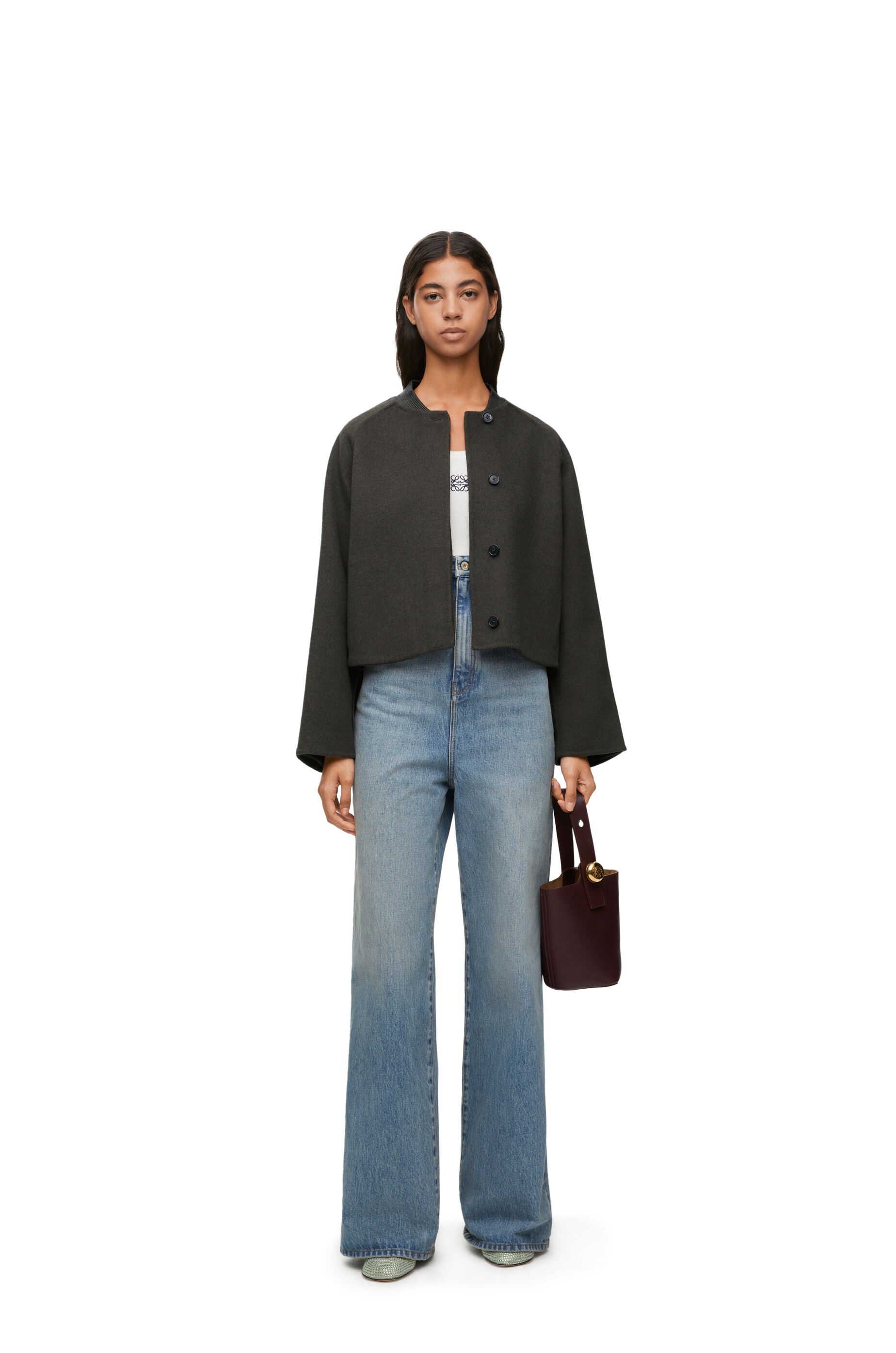 Jacket in wool and cashmere - 2