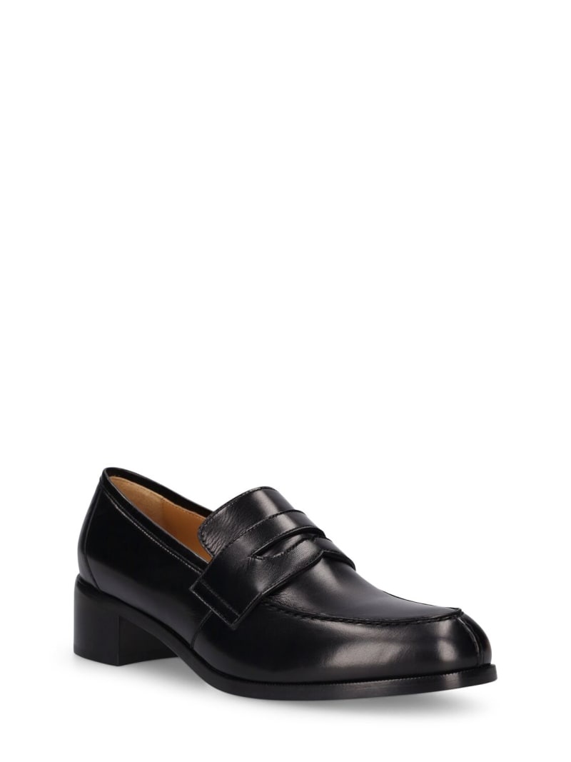 45mm Vera leather loafers - 3