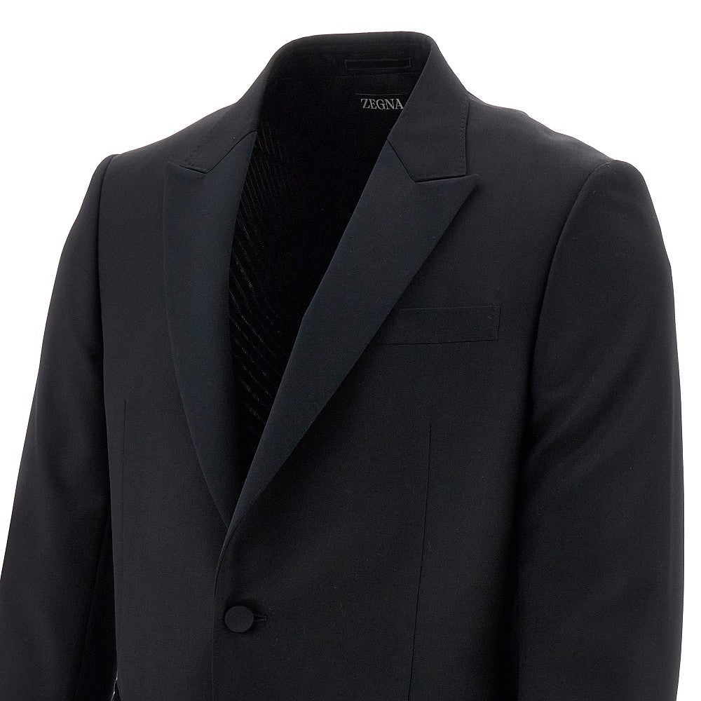 WOOL AND MOHAIR TAILORED SUIT - 2