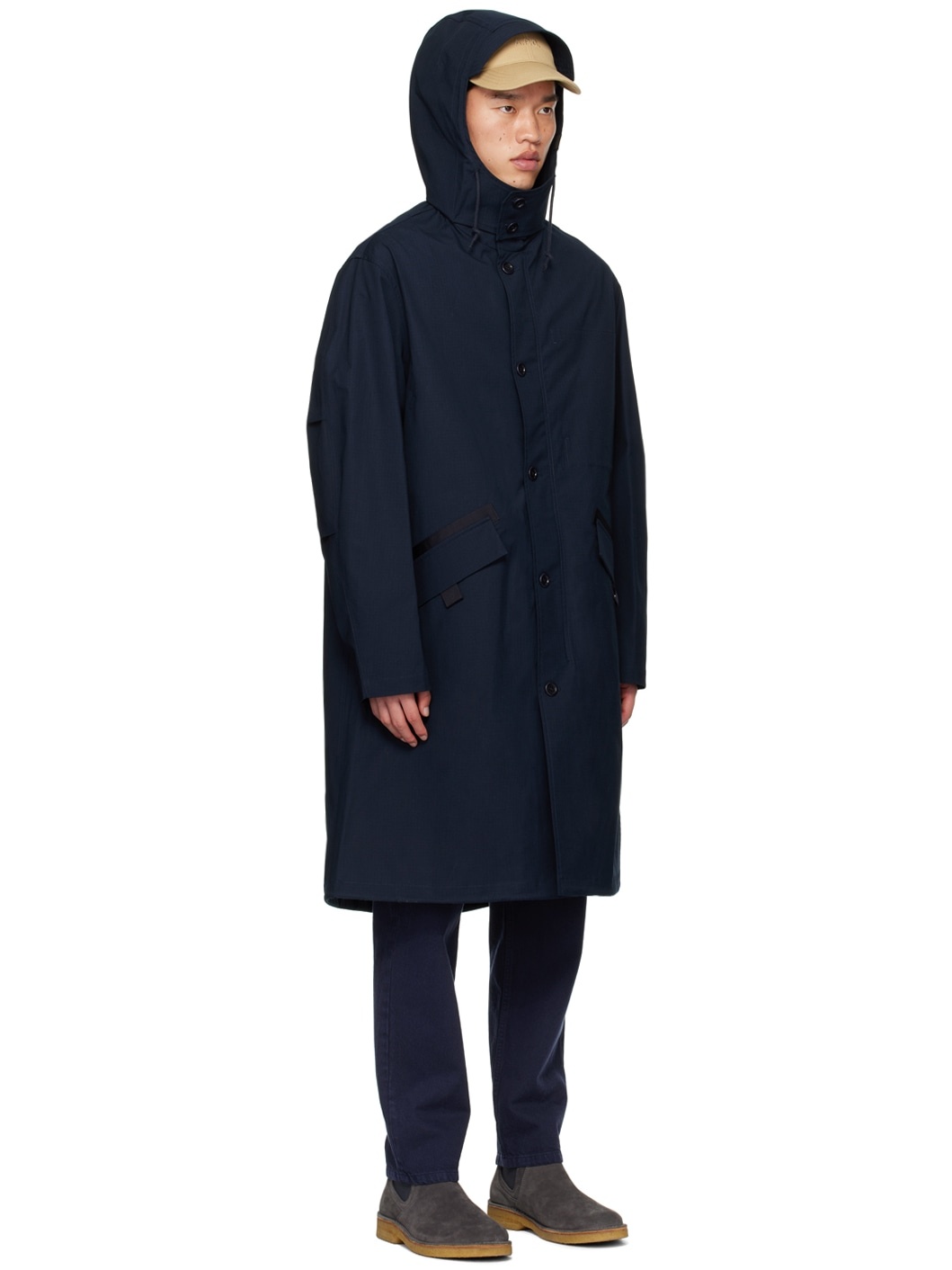 Navy Austin Coat - 2