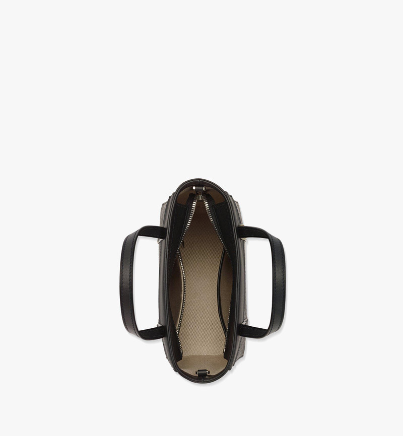 Aren Top-Zip Shopper in Visetos Leather Mix 4