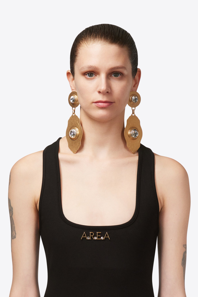 AREA PLATE DROP EARRINGS outlook