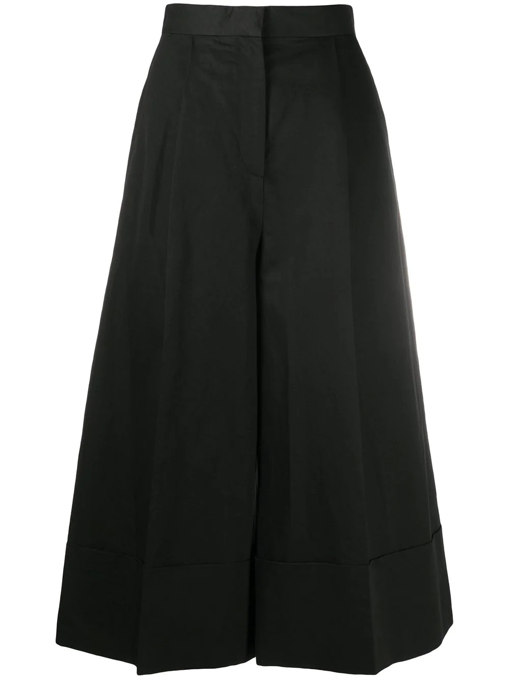 cropped culotte trousers - 1