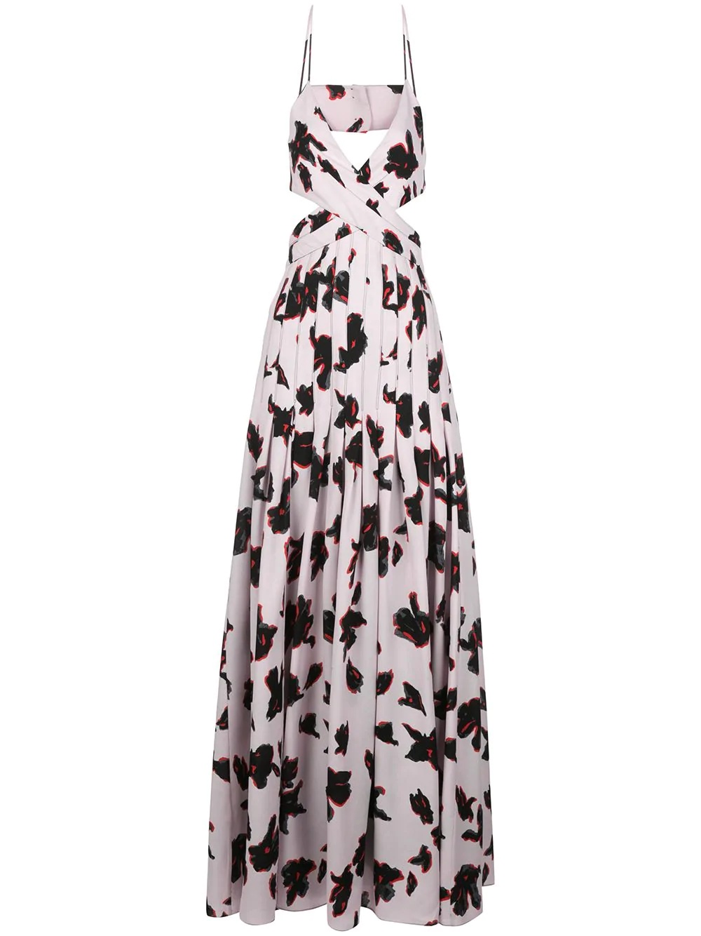 printed iris maxi dress - 1