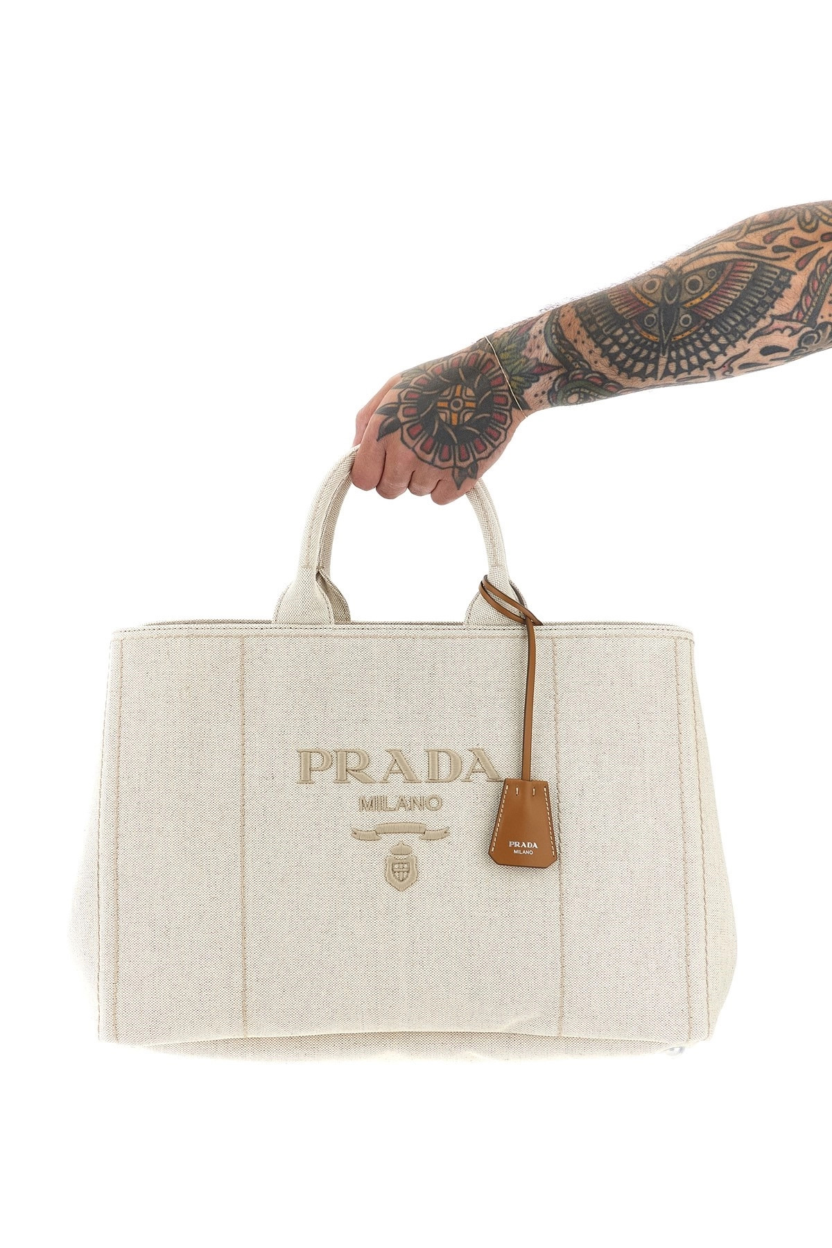 Extra large 'Prada Jardinière' shopping bag - 2