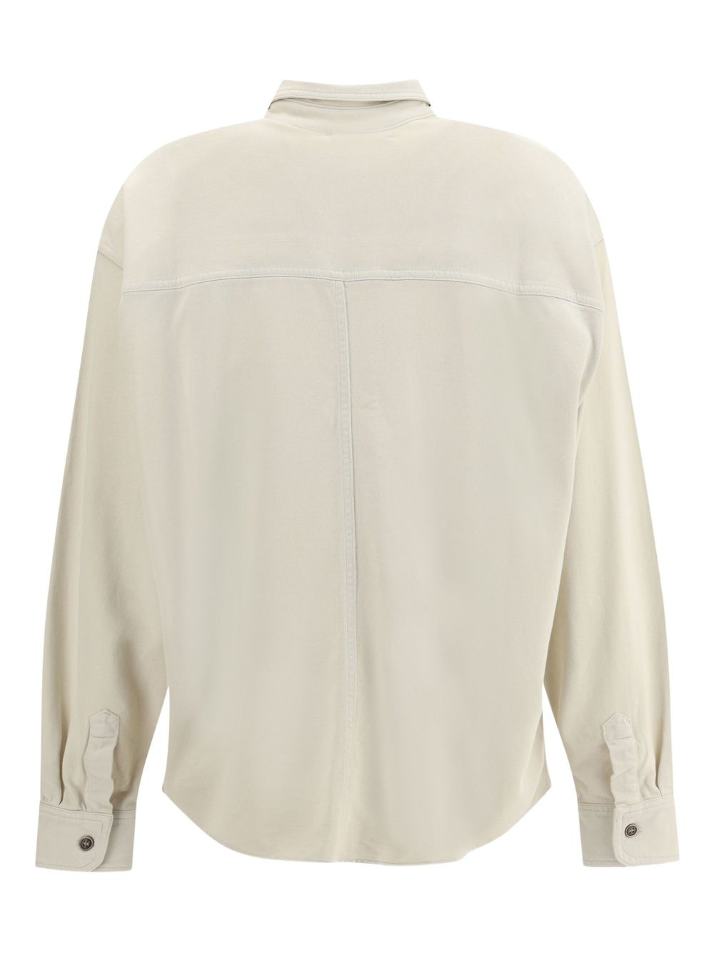 Raquel double-pocket button-front shirt - 2