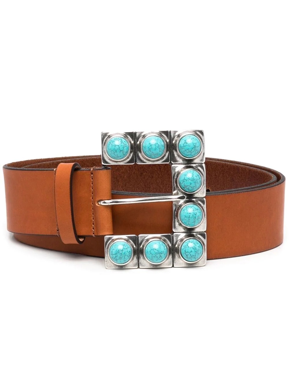 gemstone-buckle 40mm belt - 1