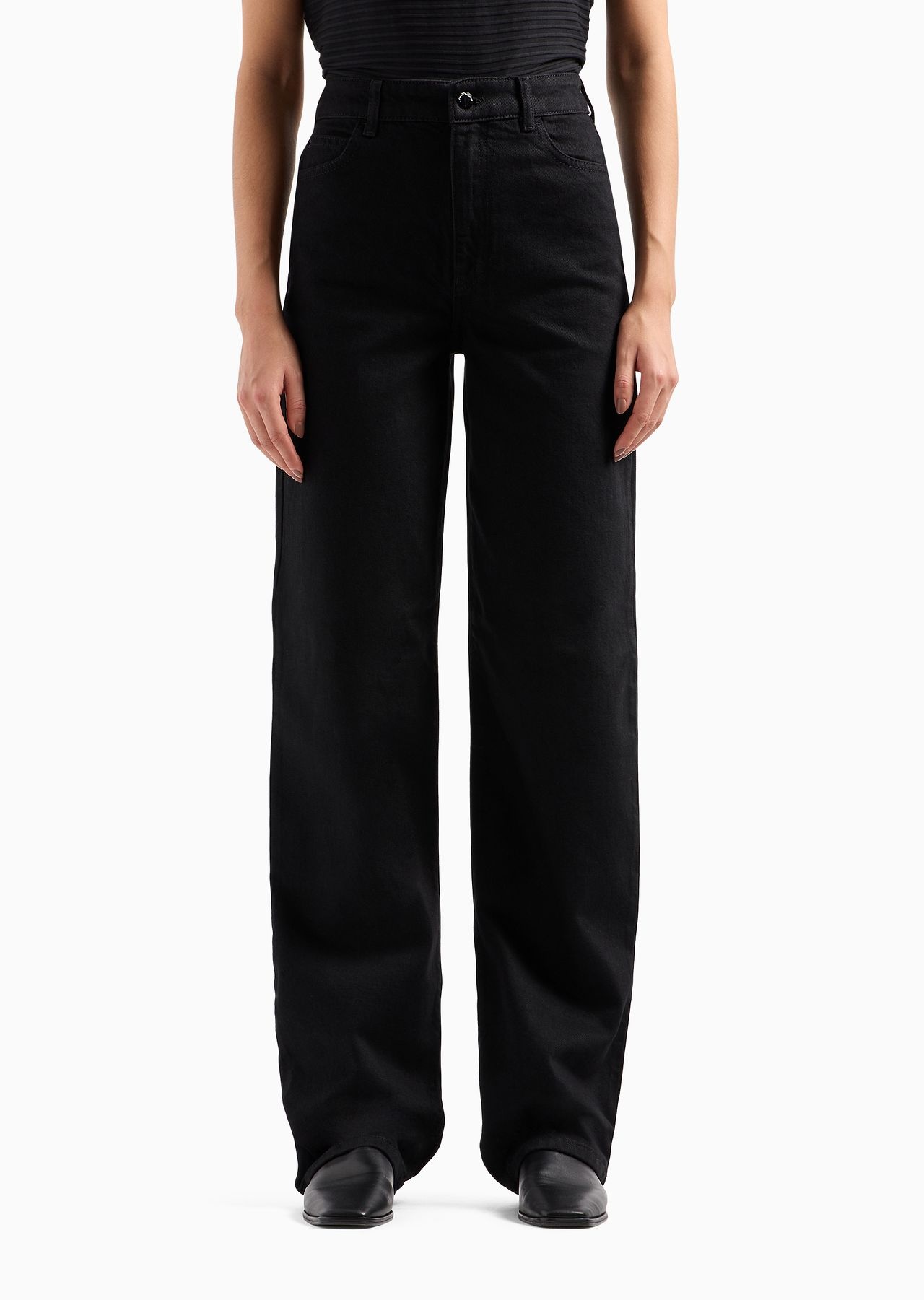 J4B mid-rise straight-leg, rinsed-denim jeans - 2