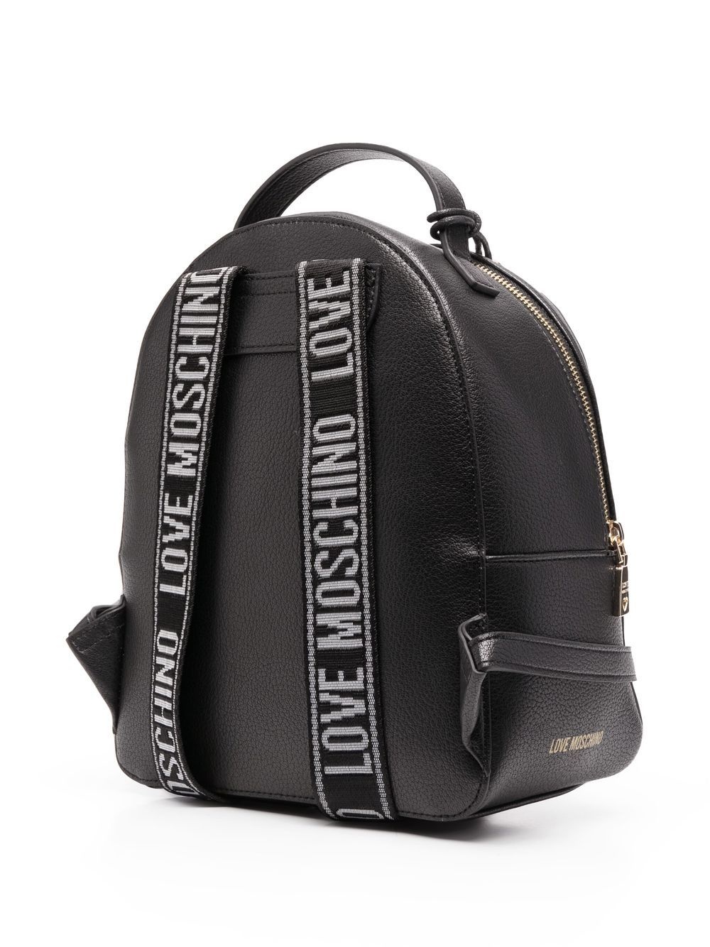 logo-print backpack - 4