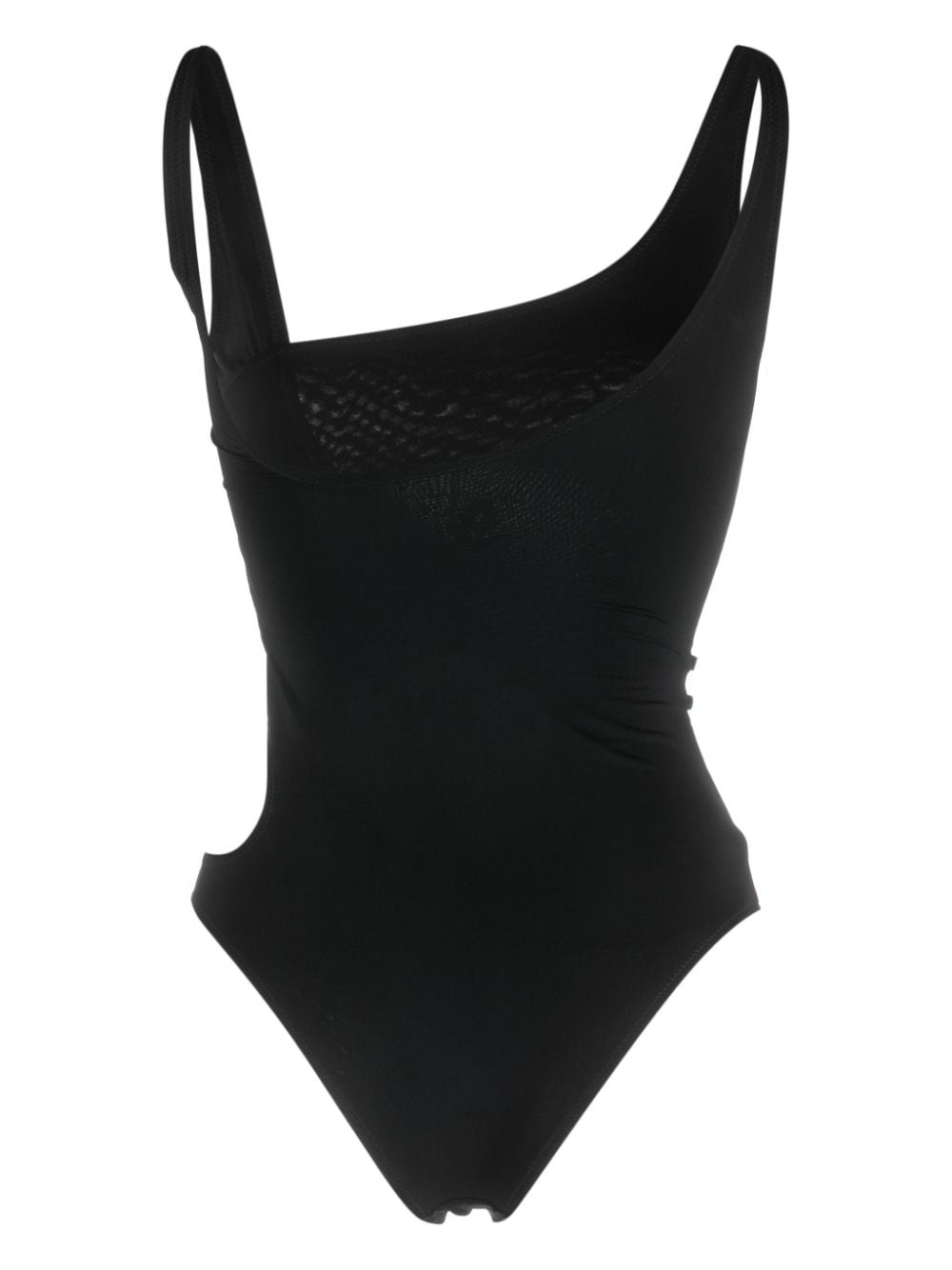 cut-out high-cut swimsuit - 2