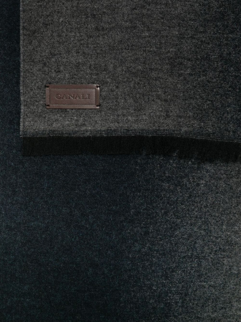 Canali gradient-effect scarf outlook