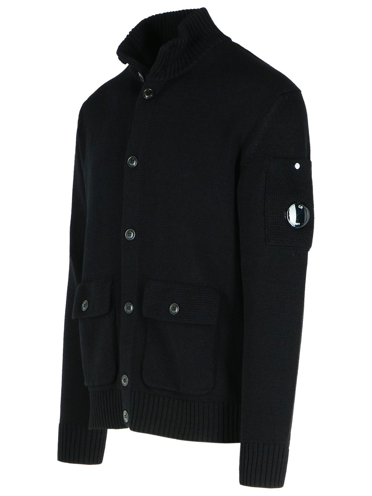 C.P. Company 'Lens' Black Cotton Jacket Men - 2